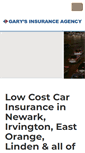 Mobile Screenshot of garysautoinsurance.com